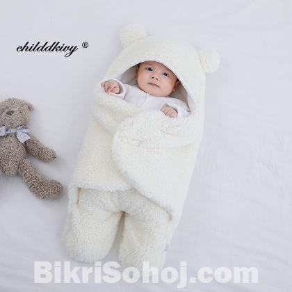 Cute bear baby sleeping bag